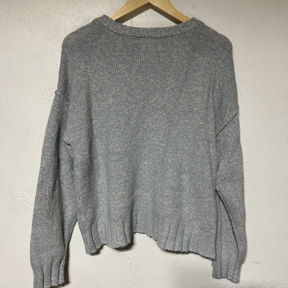Lucky Brand Light Blue Womens Sweater Large - Picture 6 of 10